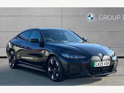 Black New 2025 BMW i4 M Sport Sedan | £44,590