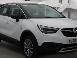 White Used 2020 Vauxhall Crossland X Design Edition SUV | £12,699 (Fair price)