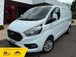 White Used 2021 Ford Transit Custom Limited Van | £15,195 (Fair price)