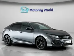 Grey Used 2017 Honda Civic Sport Hatchback | £11,900 (Fair price)