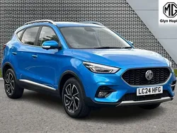 Blue Used 2024 MG ZS Exclusive Sedan | £15,322 (Fair price)