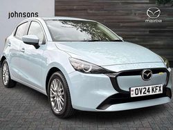 Blue Used 2024 Mazda 2 Exclusive-Line Hatchback | £15,510 (Fair price)