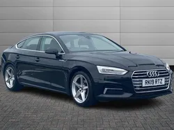 Brilliant black Used 2019 Audi A5 Sport Coupe | £17,995 (Super price)