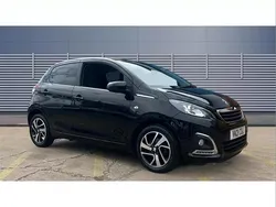 Black Used 2021 Peugeot 108 Allure Hatchback | £8,411 (Fair price)