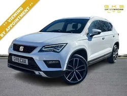 White Used 2019 Seat Ateca XCELLENCE Lux SUV | £16,450 (Fair price)