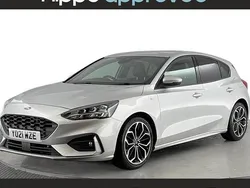 Silver Used 2021 Ford Focus ST-Line X Hatchback | £13,920 (Good price)