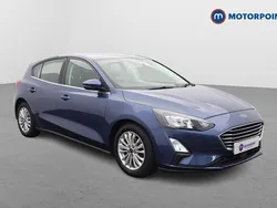 Blue Used 2021 Ford Focus Titanium Hatchback | £11,399 (Good price)