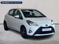 White Used 2017 Toyota Yaris Hatchback | £10,979 (Fair price)