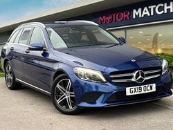 Blue Used 2019 Mercedes C200 Premium Estate | £15,490 (Good price)