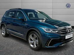 Blue Used 2024 VW Tiguan R-line Edition SUV | £28,690 (Good price)