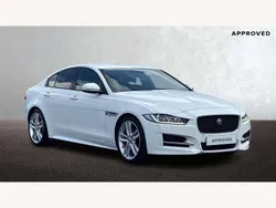 White Used 2017 Jaguar XE R-Sport Sedan | £12,195 (Fair price)