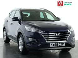 Blue Used 2019 Hyundai Tucson SE SUV | £15,899 (Fair price)