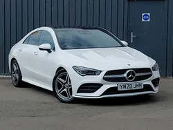 White Used 2020 Mercedes CLA180 AMG Line Premium Plus Sedan | £25,498 (Fair price)
