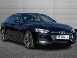 Mythos black Used 2020 Audi A5 S-Line Coupe | £21,295 (Good price)
