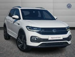 White Used 2022 VW T-Cross R-line SUV | £19,219 (Fair price)