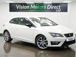 White Used 2013 Seat Leon FR Hatchback | £3,745 (Fair price)