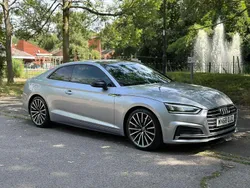 Silver Used 2018 Audi A5 S-Line Coupe | £12,395 (Fair price)