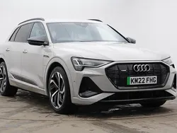 Beige Used 2022 Audi e-tron Black Edition SUV | £30,390 (Fair price)