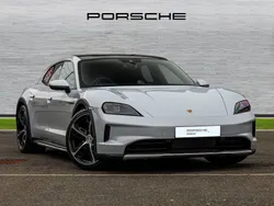 Ice grey metallic New 2024 Porsche Taycan 4S Cross Turismo Sedan | £97,000 (Super price)