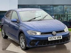 Blue Used 2024 VW Polo R-line Hatchback | £21,350 (Fair price)