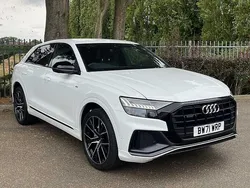 White Used 2021 Audi Q8 Black Edition SUV | £47,490 (Fair price)