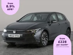 Grey Used 2022 VW Golf VIII S Hatchback | £17,055 (Good price)