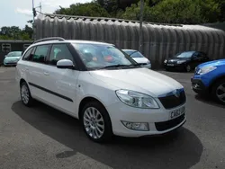White Used 2012 Skoda Fabia Elegance Estate | £3,695 (Fair price)