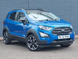 Blue Used 2022 Ford Ecosport Active SUV | £13,998 (Fair price)