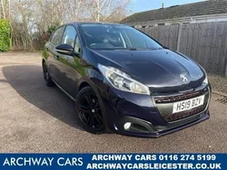 Blue Used 2019 Peugeot 208 GT-line Hatchback | £6,500