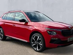 Velvet red metallic Used 2025 Skoda Kamiq Monte Carlo SUV | £23,690 (Fair price)