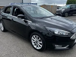 Black Used 2018 Ford Focus Titanium Hatchback | £10,995 (Good price)
