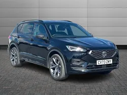 Deep black Used 2024 Seat Tarraco FR Sport SUV | £29,000 (Fair price)