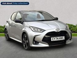 Silver Used 2025 Toyota Yaris Hybrid Edition Hatchback | £24,189 (Expensive)