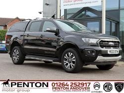 Black Used 2022 Ford Ranger Wildtrack Pickup | £21,490 (Good price)