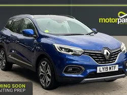 Blue Used 2019 Renault Kadjar GT-Line SUV | £13,395 (Fair price)