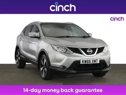 Silver Used 2017 Nissan Qashqai N-Connecta SUV | £10,349 (Fair price)