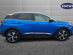 Blue Used 2022 Peugeot 3008 GT SUV | £18,173 (Fair price)