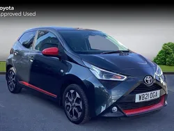 Electro grey Used 2021 Toyota Aygo Trend Hatchback | £12,766 (Fair price)