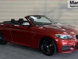 Sunset orange metallic Used 2017 BMW M240 Comfort Edition Cabriolet | £20,654 (Fair price)