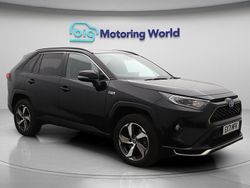 Black Used 2021 Toyota RAV4 Hybrid SUV | £26,000 (Fair price)