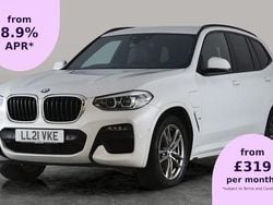 White Used 2021 BMW X3 M Sport SUV | £22,552 (Good price)