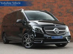 Black Used 2019 Mercedes V300 AMG line MPV | £45,989 (Fair price)
