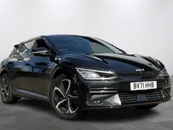 Midnight black Used 2021 Kia EV6 GT-Line S SUV | £30,999