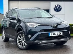 Blue Used 2017 Toyota RAV4 SUV | £9,999 (Fair price)