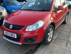 Red Used 2013 Suzuki SX4 SZ3 Hatchback | £1,850 (Good price)