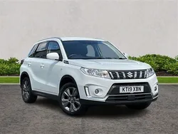 White Used 2019 Suzuki Vitara SZ-T SUV | £12,295