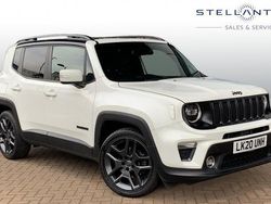 White Used 2020 Jeep Renegade Limited SUV | £13,027 (Fair price)