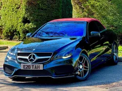 Black Used 2014 Mercedes E220 AMG line Cabriolet | £10,499 (Expensive)