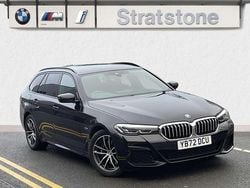 Black Used 2022 BMW 530e M Sport Estate | £29,420 (Fair price)