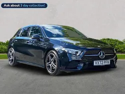 Black Used 2022 Mercedes A180 AMG Line Premium Hatchback | £22,705 (Expensive)